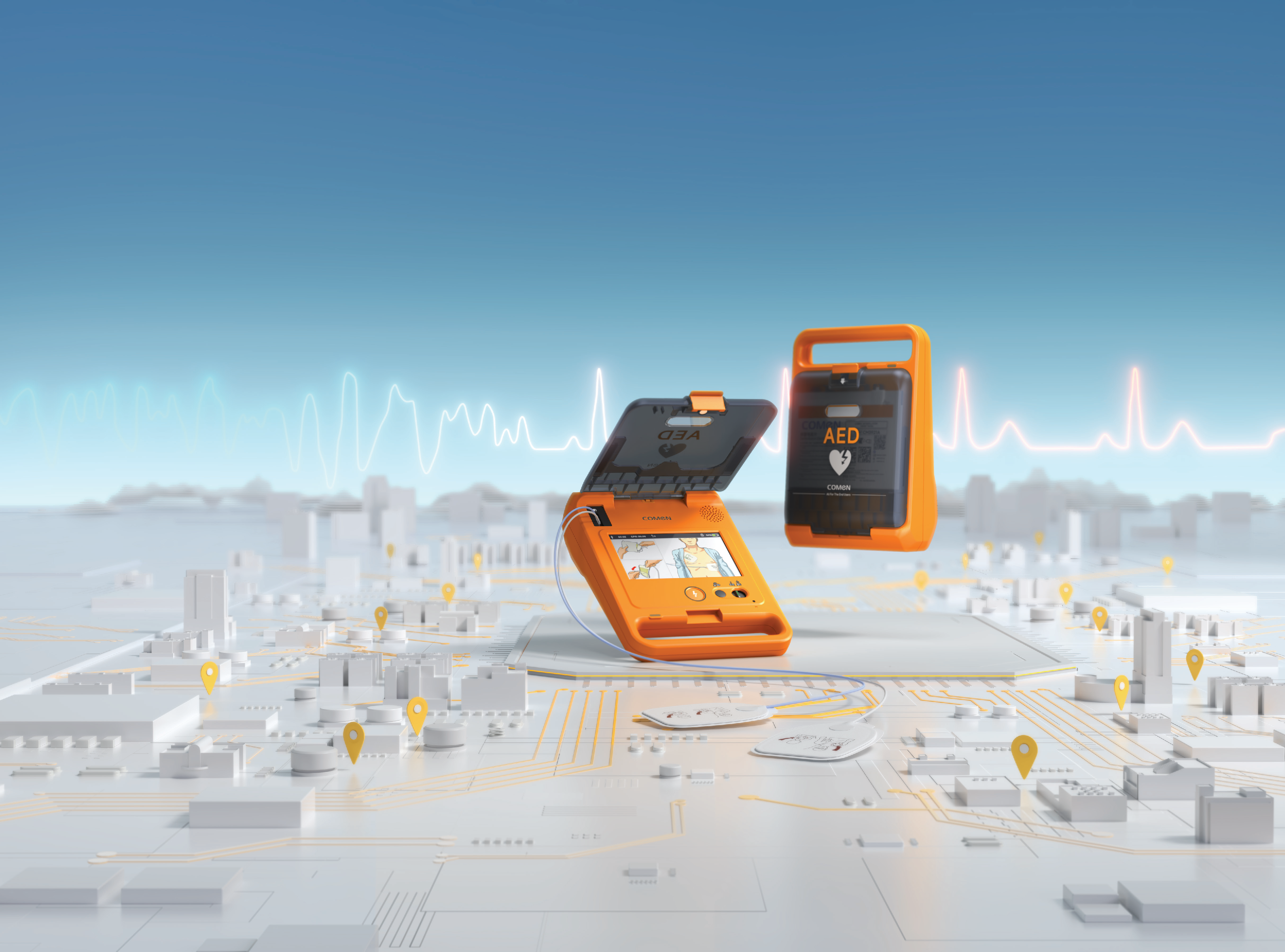 科曼AED G系列上市！耀致急救為全國獨家總代！